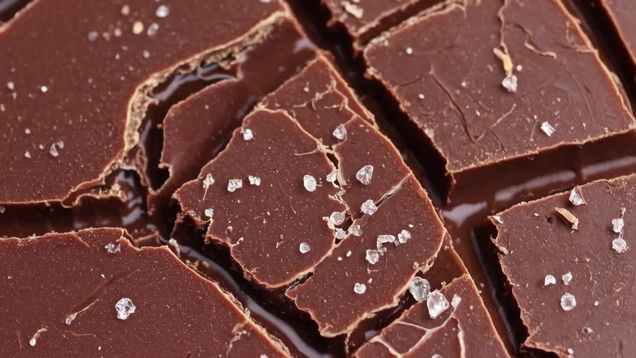 Sea Salt Dark Chocolate Pieces