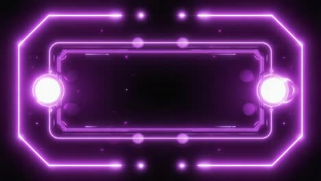Neon Purple Frame