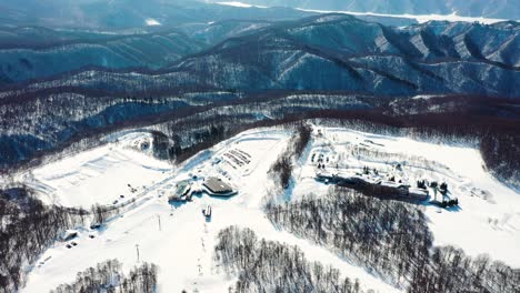 the aerial view of fukushima