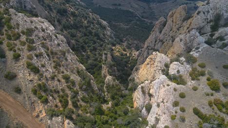 fly above the hills of the portella blanca