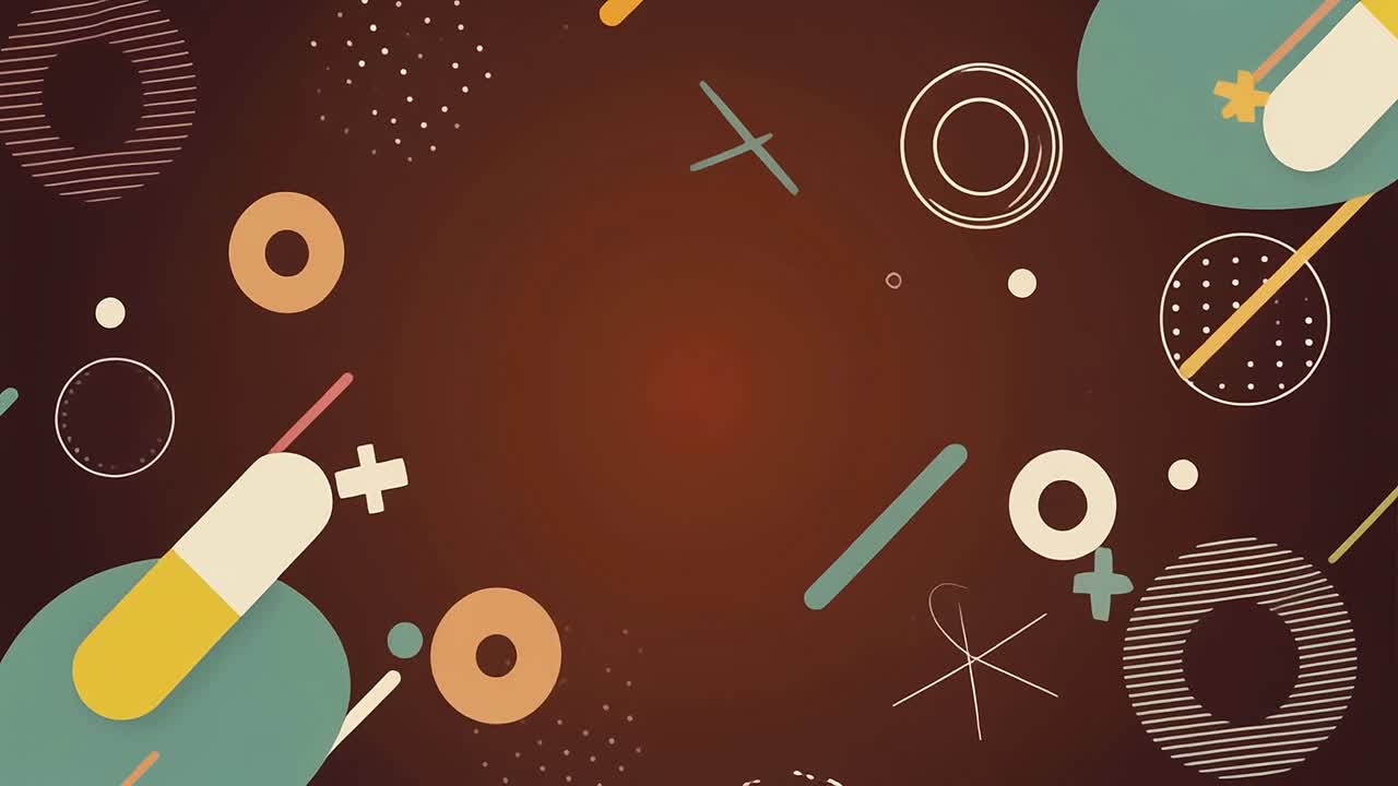 Dynamic Looping Animation of Abstract Geometric Shapes