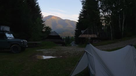 camping in the mountains: an overland adventure