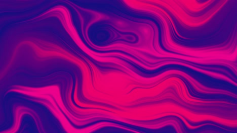 línea ondulada de neón de fondo rosa y azul