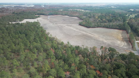 Deforestación-Forestal-Deforestada-De-Bosque-Natural-Mixto-Vista-Aérea