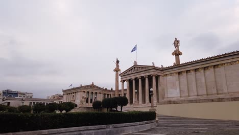 Die-Akademie-Von-Athen,-Griechenland