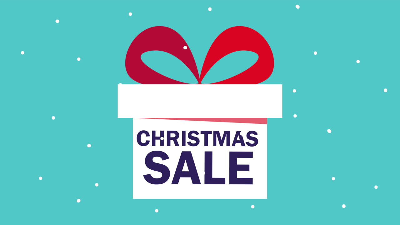 caja de regalos de venta de navidad