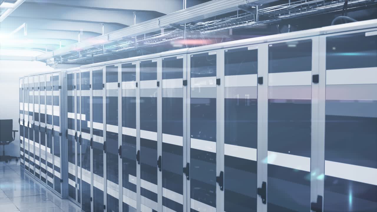 Animation of mathematical equations and data processing over computer servers