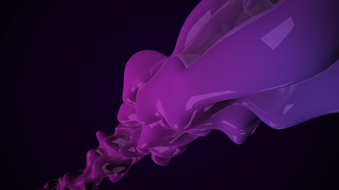 движение темно-фиолетовая жидкость футуристические формы абстрактный геометрический фон