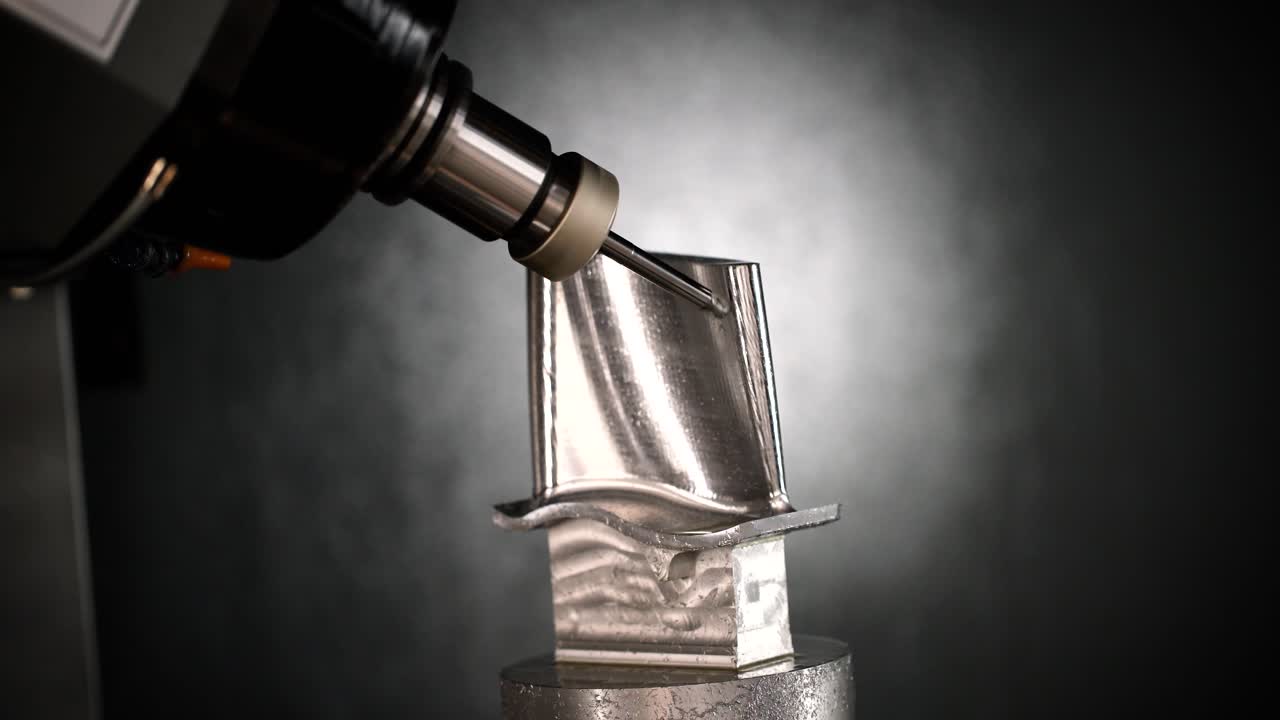 금속 가공 cnc 밀링 머신.