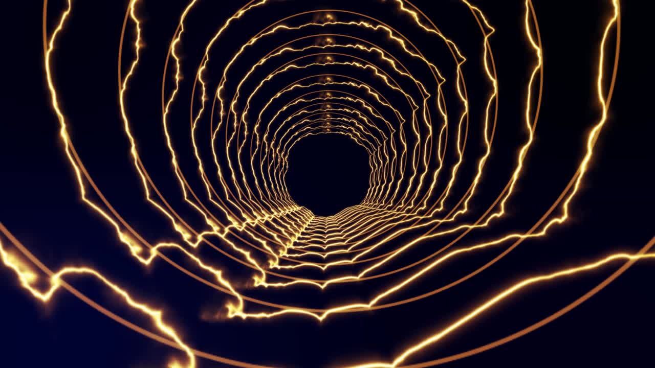 3d 서클 터널 애니메이션 모션 그래픽