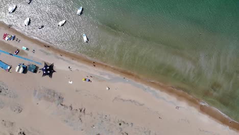 aerial 4k footage of corfu coastline