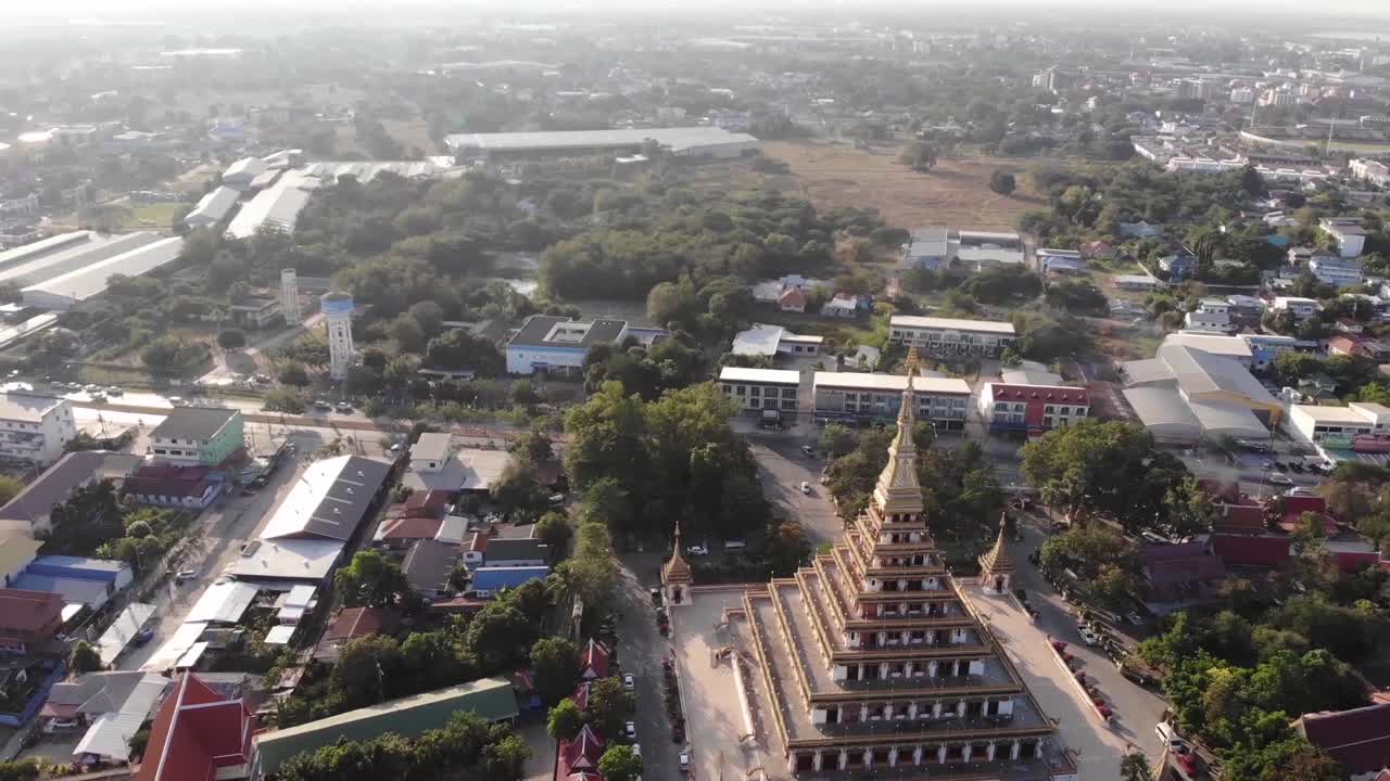 phra that kham kaen, 태국 khon kaen의 유명한 관광 명소