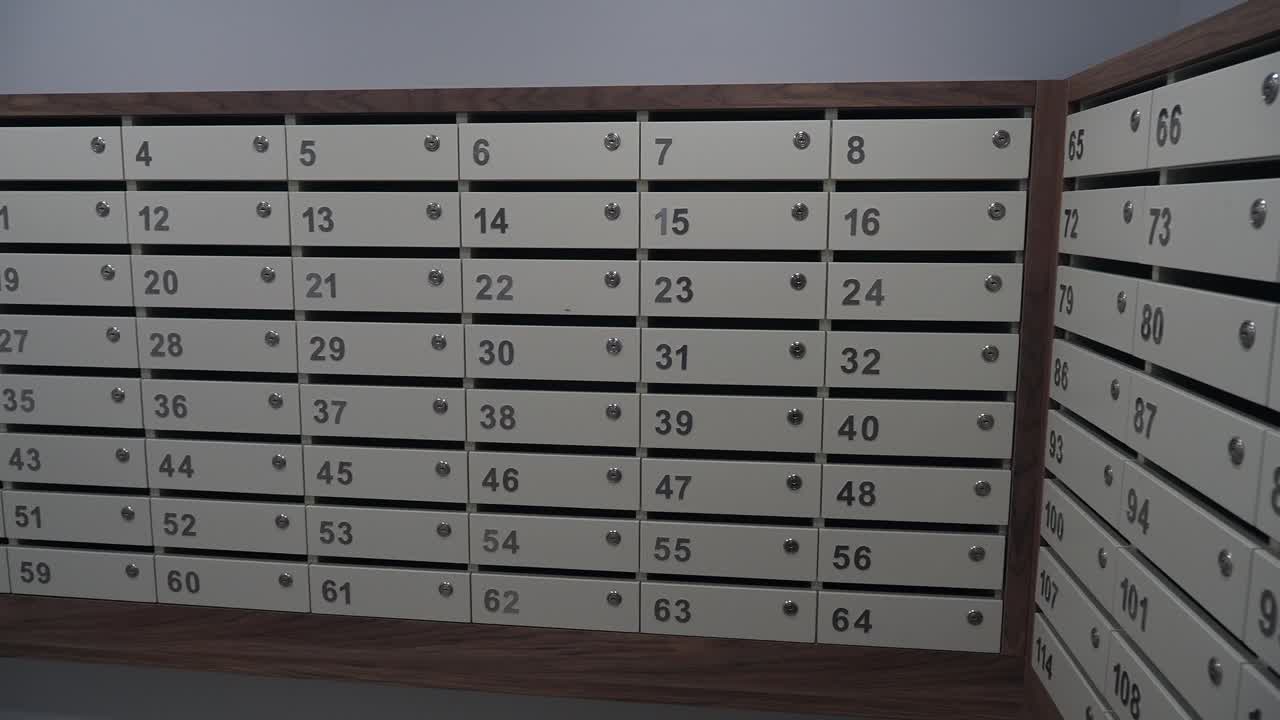 Apartment Building Mailboxes