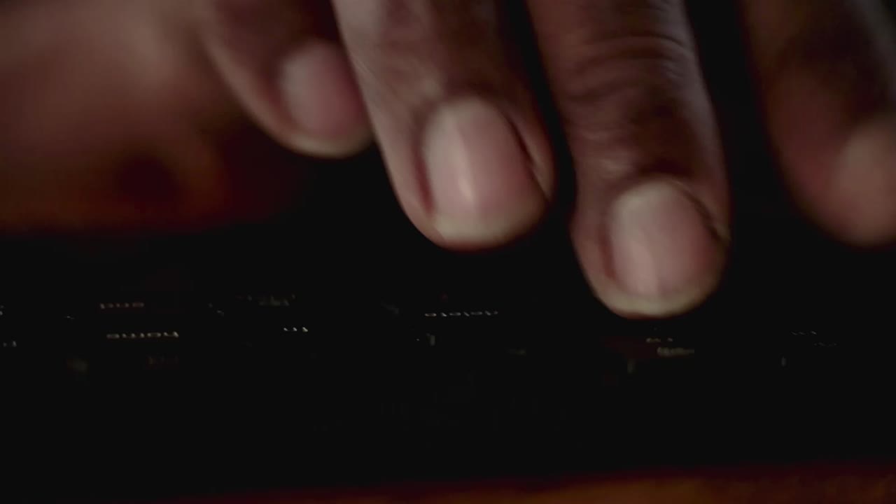 hand typing laptop keyboard working from home on home office stock video stock footage