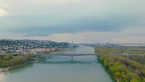 early morning cityscape of bratislava, slovakia