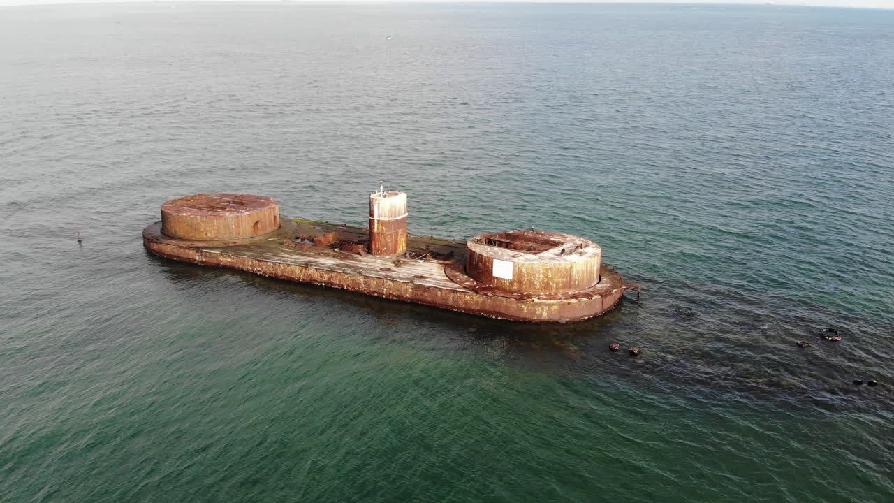 полет с воздуха над хмас-церером у побережья блэк рок, мельбурн, австралия