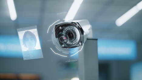 facial recognition security camera