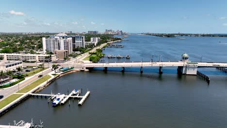 West-Palm-Beach-aerial-push-in