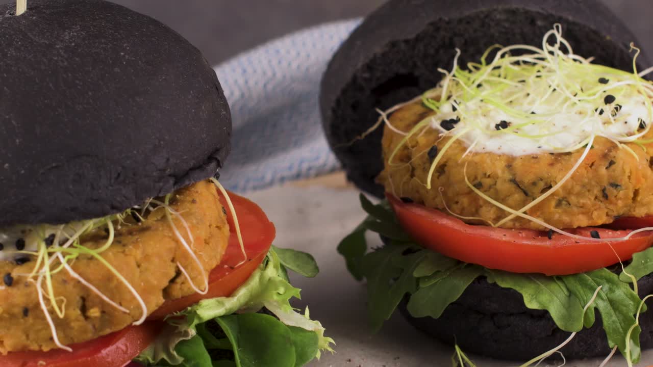 hamburguesas de verduras a la parrilla