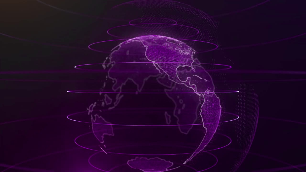 representación digital abstracta de la tierra