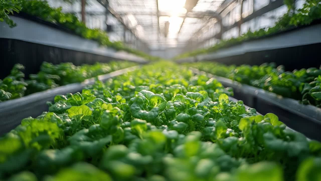 온실에서 자라는 수확 러드