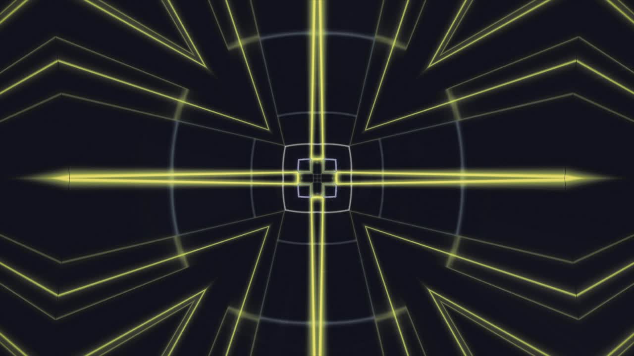 hi tech digital geométrico disco bucle