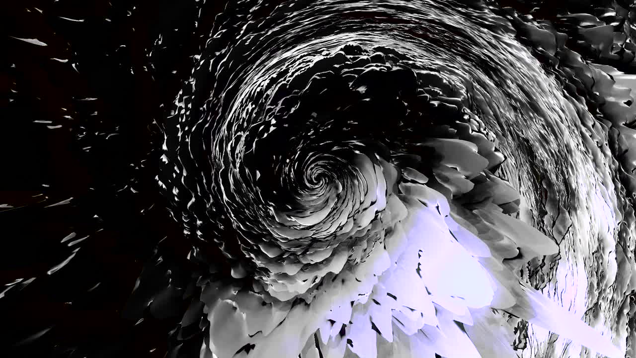 추상적인 나선형 소용돌이