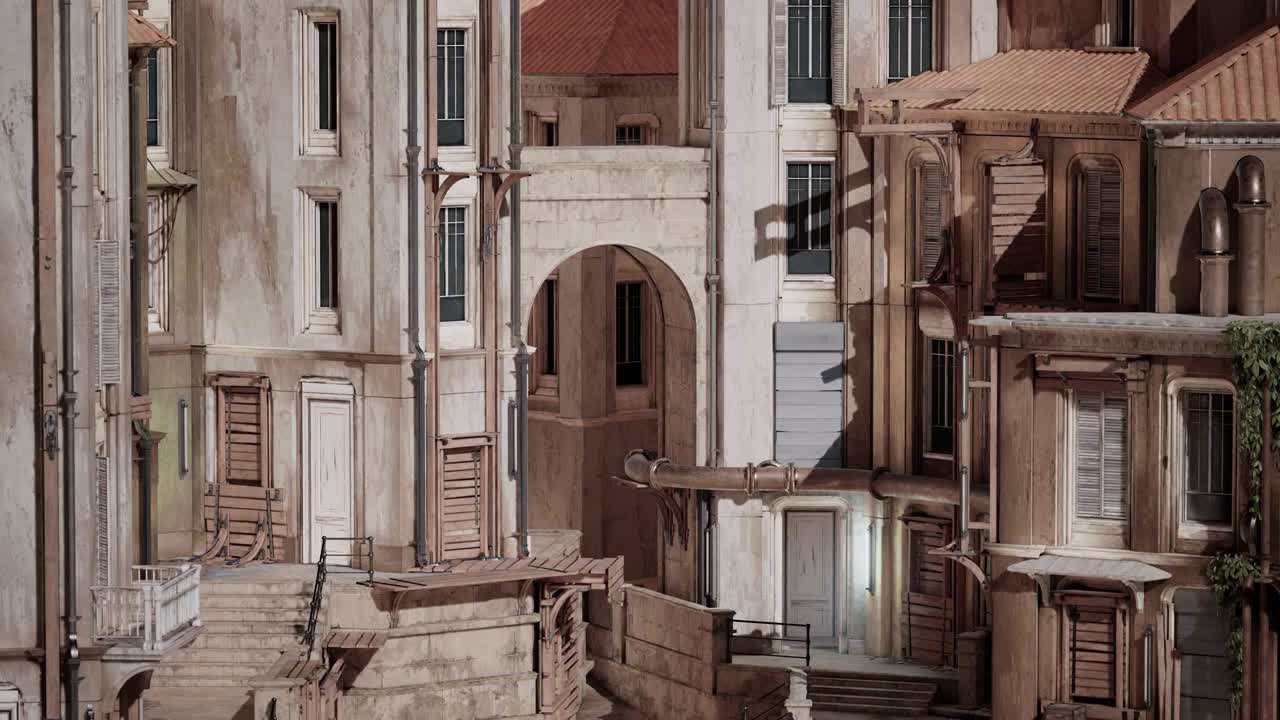 옛 도시 의 해변 부분 에 있는  ⁇ 만적 인 장소