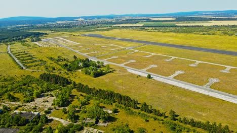 Aerial-4k-drone-footage-of-the-village-of-Szentkirályszabadja-in-the-Veszprém---Hungary