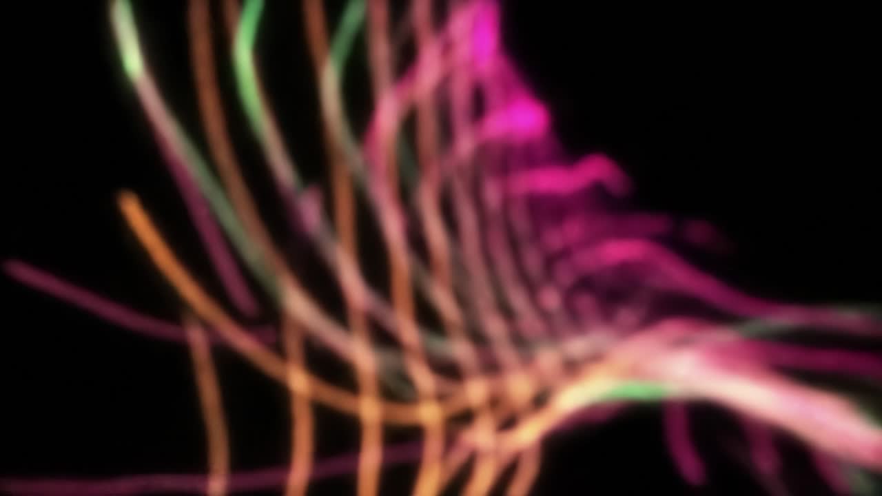 rutas de luz abstractas y coloridas