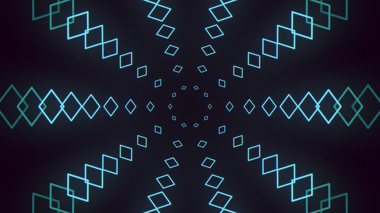 diseño geométrico contemporáneo patrón futurista azul y negro