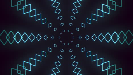 diseño geométrico contemporáneo patrón futurista azul y negro