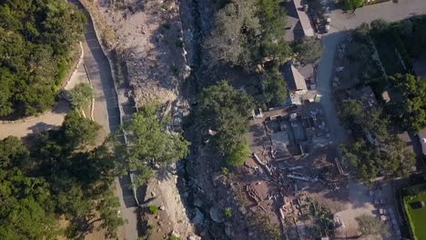 Vista-Aérea-Over-The-Debris-Flow-Mudslide-Area-During-The-Montecito-California-Flood-Disaster-3