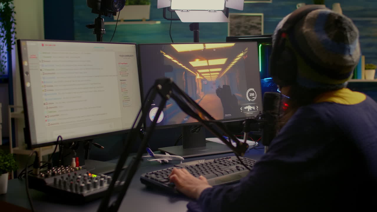 프로 스트리머  ⁇ 서에 사운드를 확인