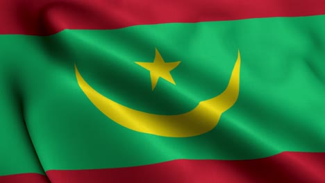 Bandera-De-Mauritania