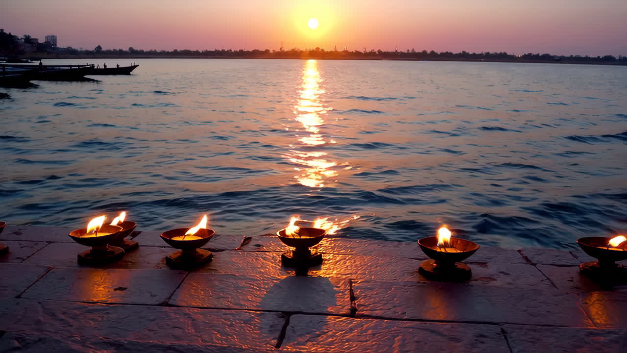 Sunrise/Sunset Ceremony on the River Bank