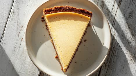 slice of cheesecake