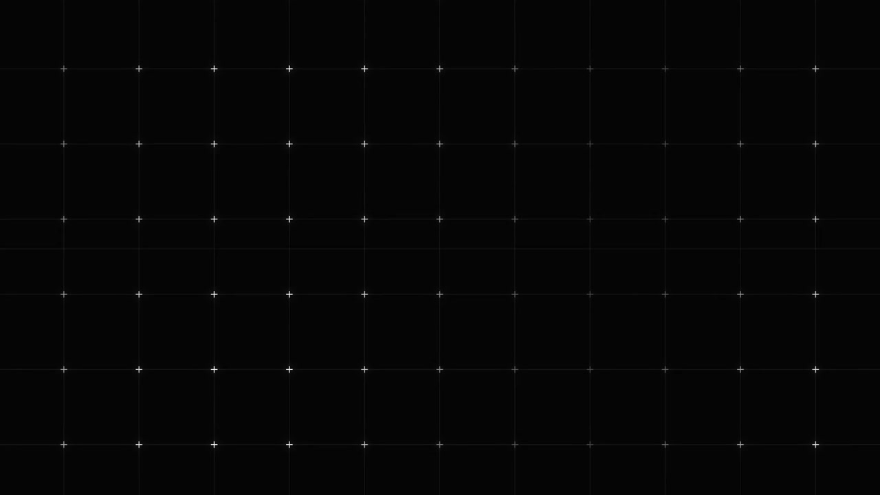 Digital Grid Overlay with Pulsing Crosshair Markers