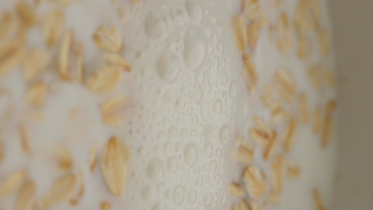 우유와 함께 오트밀