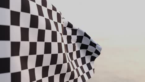 bandera de fin de carrera