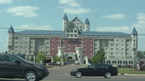 Castle-beautiful-architecture-castle-United-States-royalty-regal-stock-video-footage