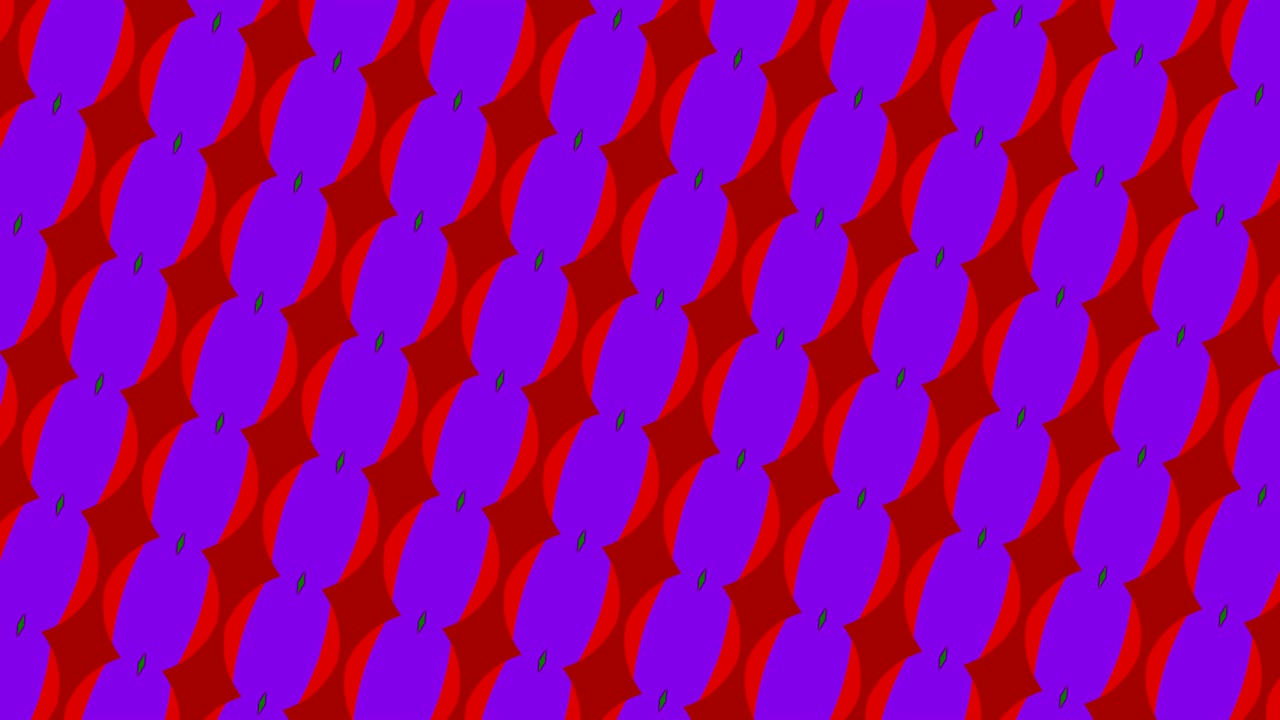 patrón gráfico que cambia rápidamente de color a medida que gira en el sentido de las agujas del reloj y luego en el sentido contrario, creando un efecto hipnótico y estroboscópico.