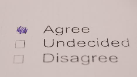 Person-Marking-The-Word-Agree-As-The-Answer-In-Examination-Test