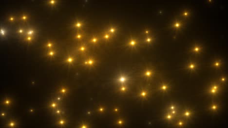 Fondo de chispas de luz doradas