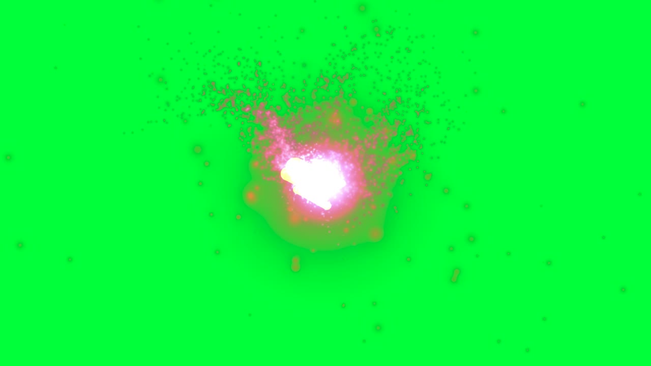 Explosion Green Screen Effect