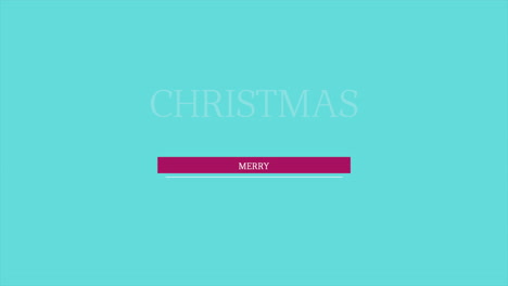 Merry-Christmas-with-line-on-blue-modern-gradient