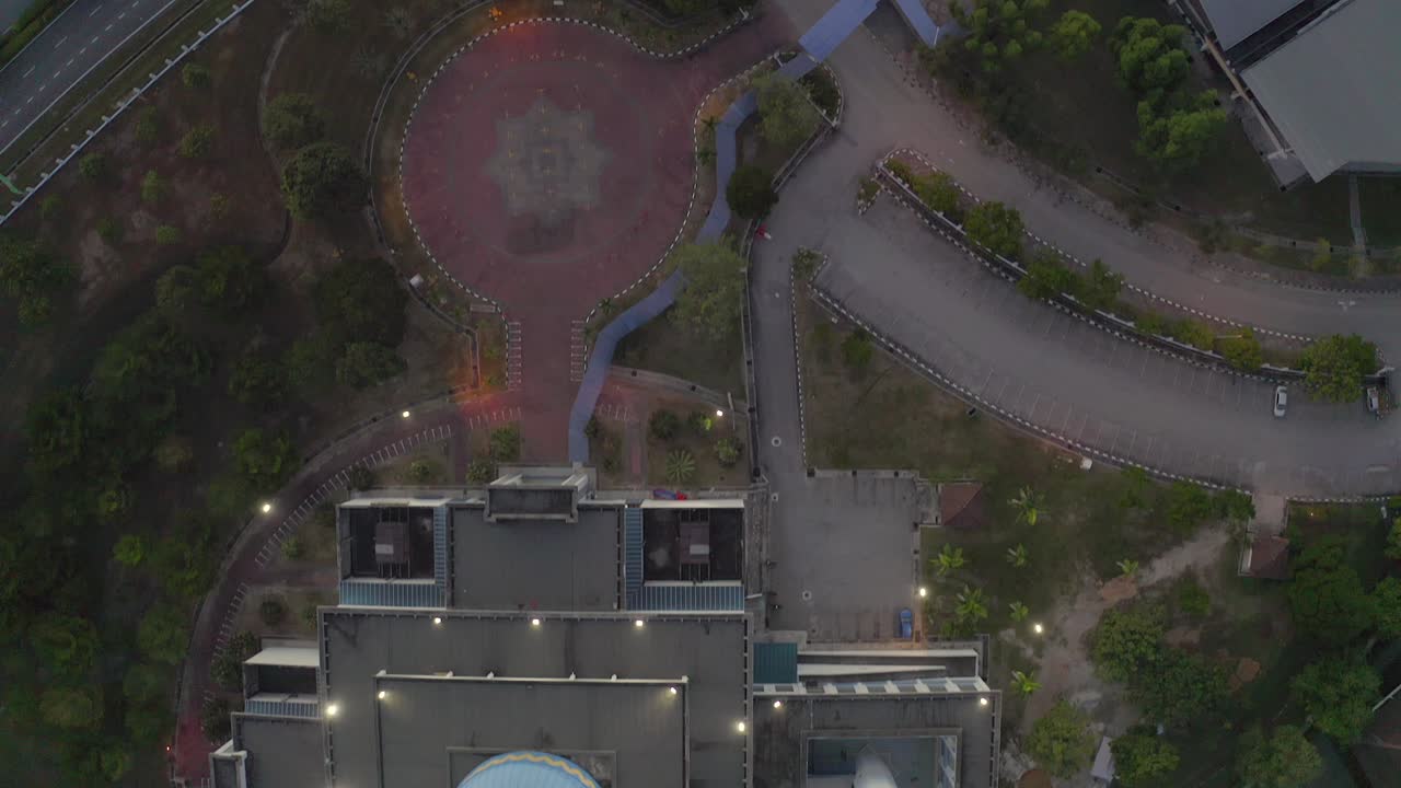 말레이시아에서 4k 해가 뜨는 장면