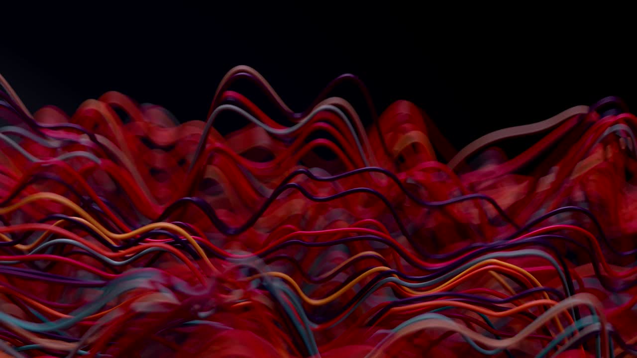 Abstract Digital Waves.