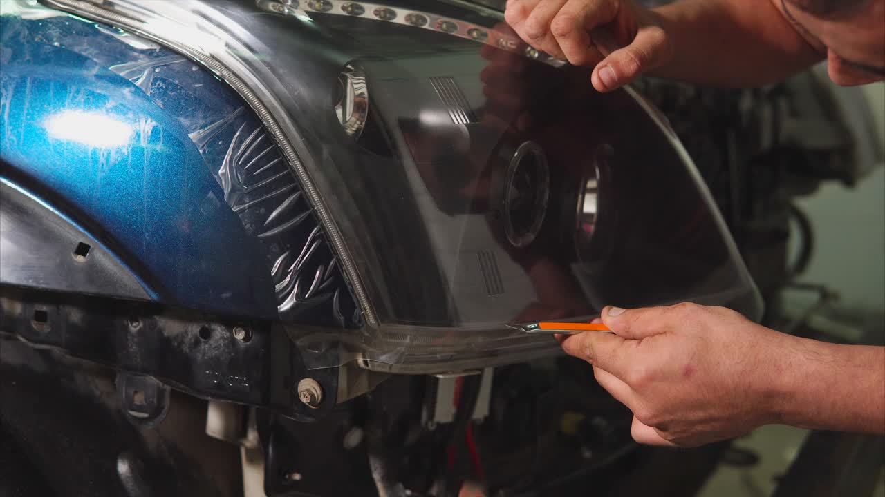 reparación de faros de automóviles