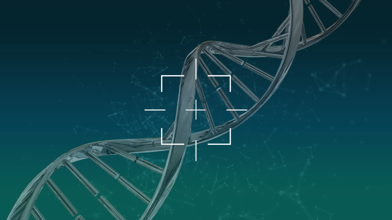 DNA and scope on blue